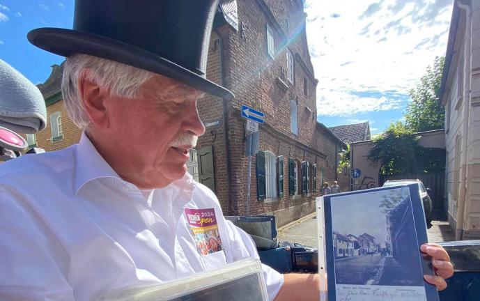 Kutschfahrt zu Fischeln Open 2024 vor der "Knall-Jatz"