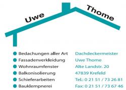 Sponsor Dachdecker Uwe Thome