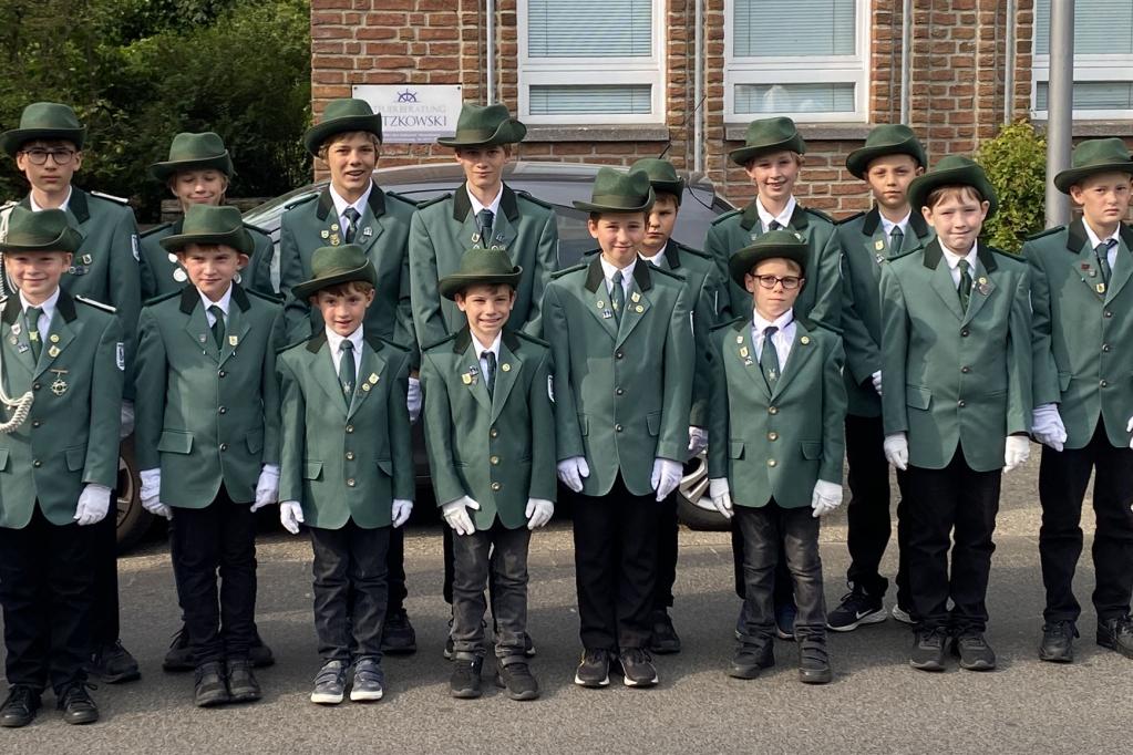 BSG Jugend bei der Frontabnahme